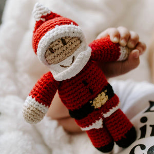 Christmas  Rattle - Santa