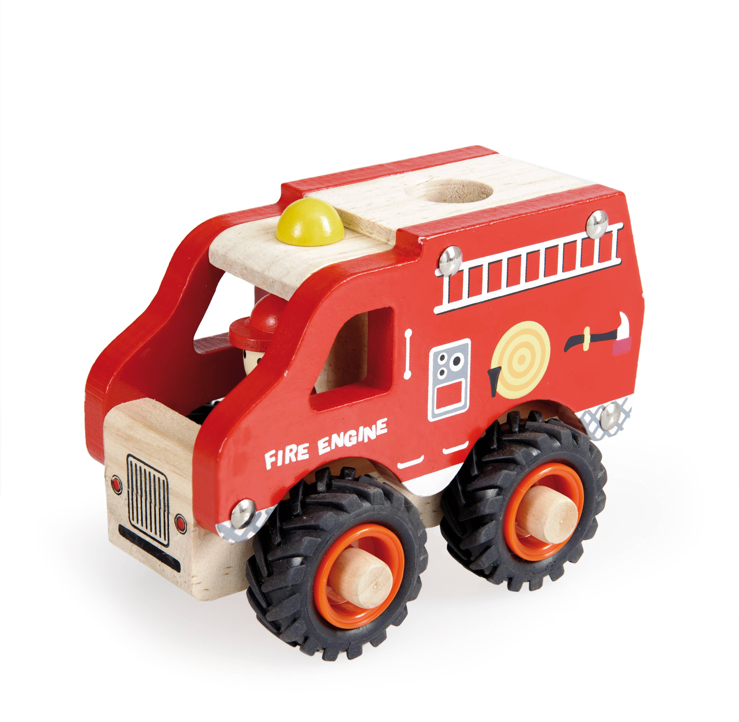 Wooden Fire Truck