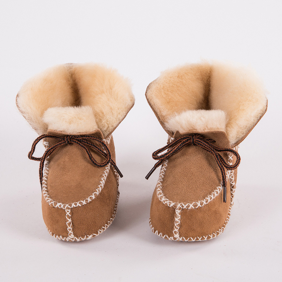 Annie & Charles® Lambskin Baby Shoes