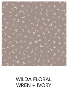 Peyton Footed Sleeper - Wilda Floral / Wren