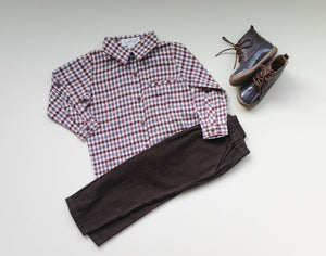 Brushed Gingham Check Shirt