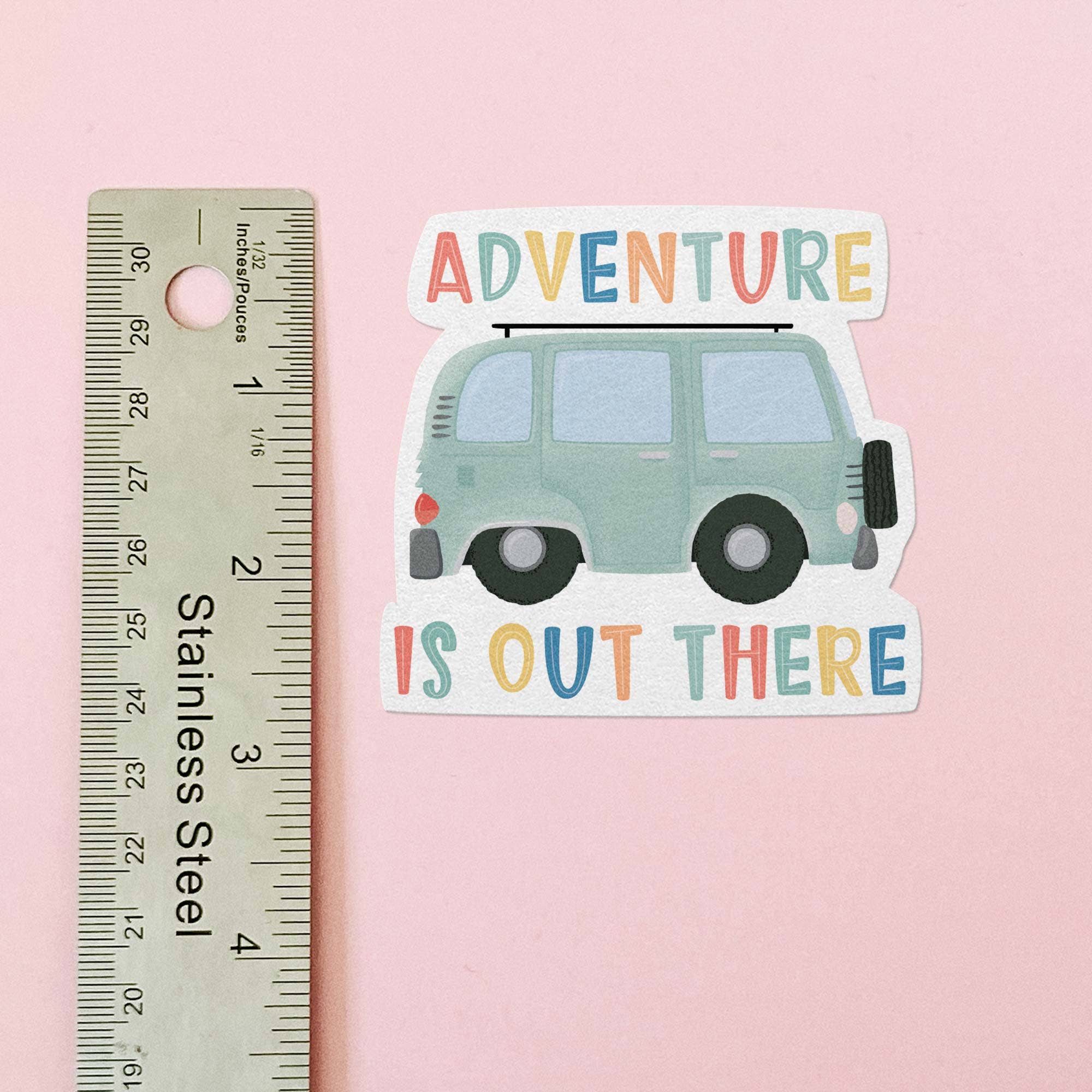 Adventure is Out There Vinyl Sticker