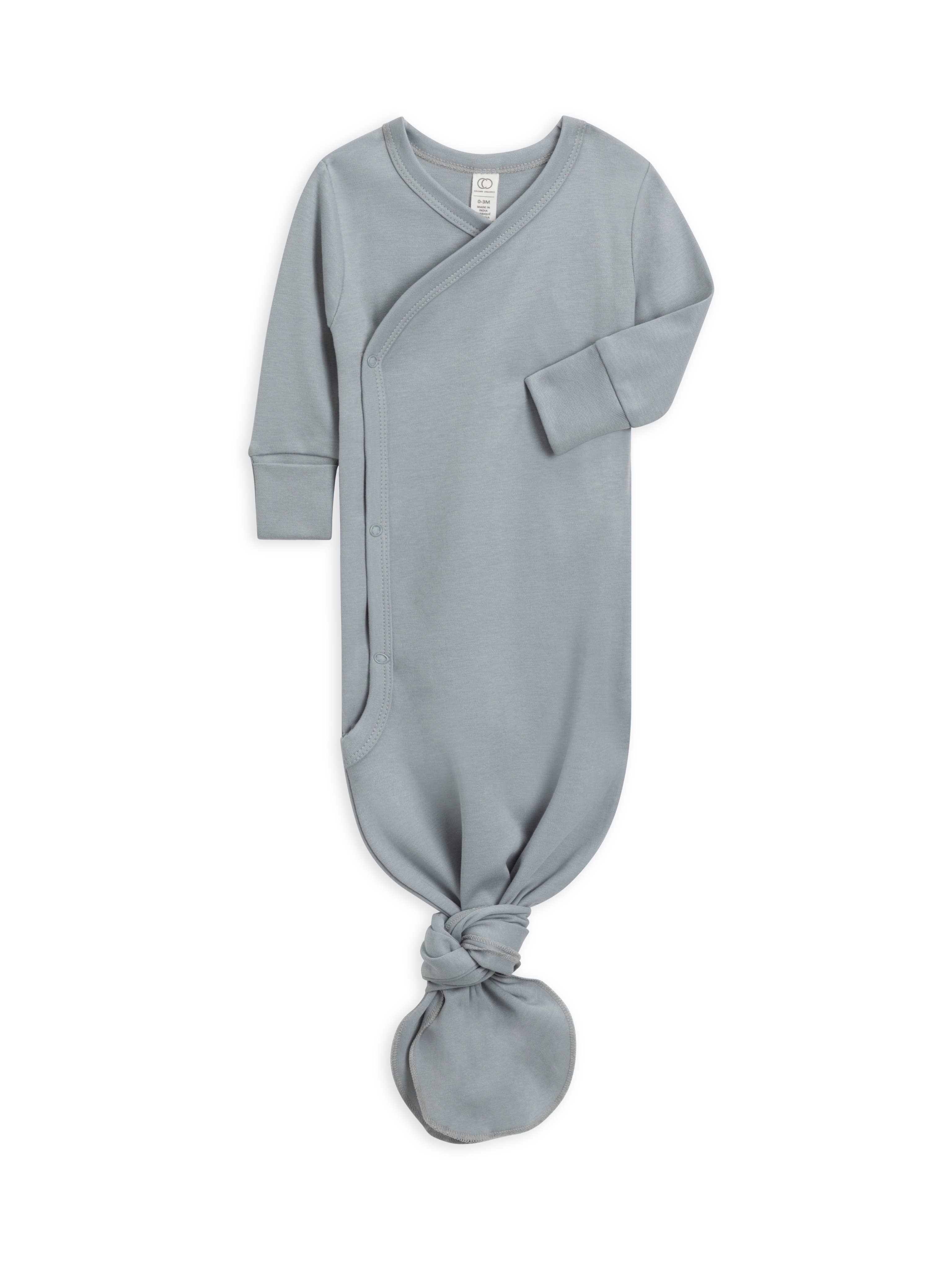 Newborn Indy Kimono Gown - Mist