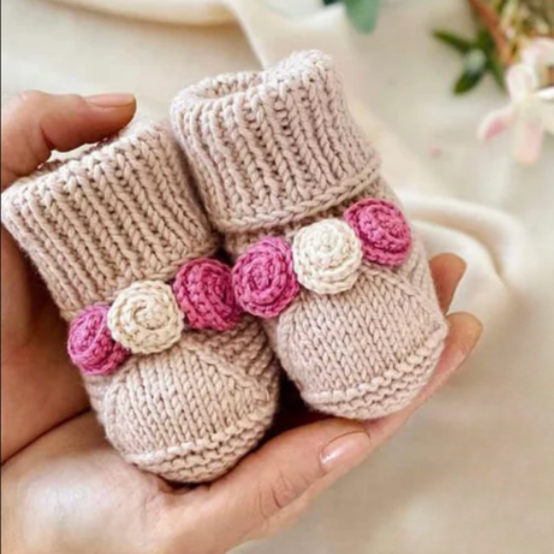 Flower Booties