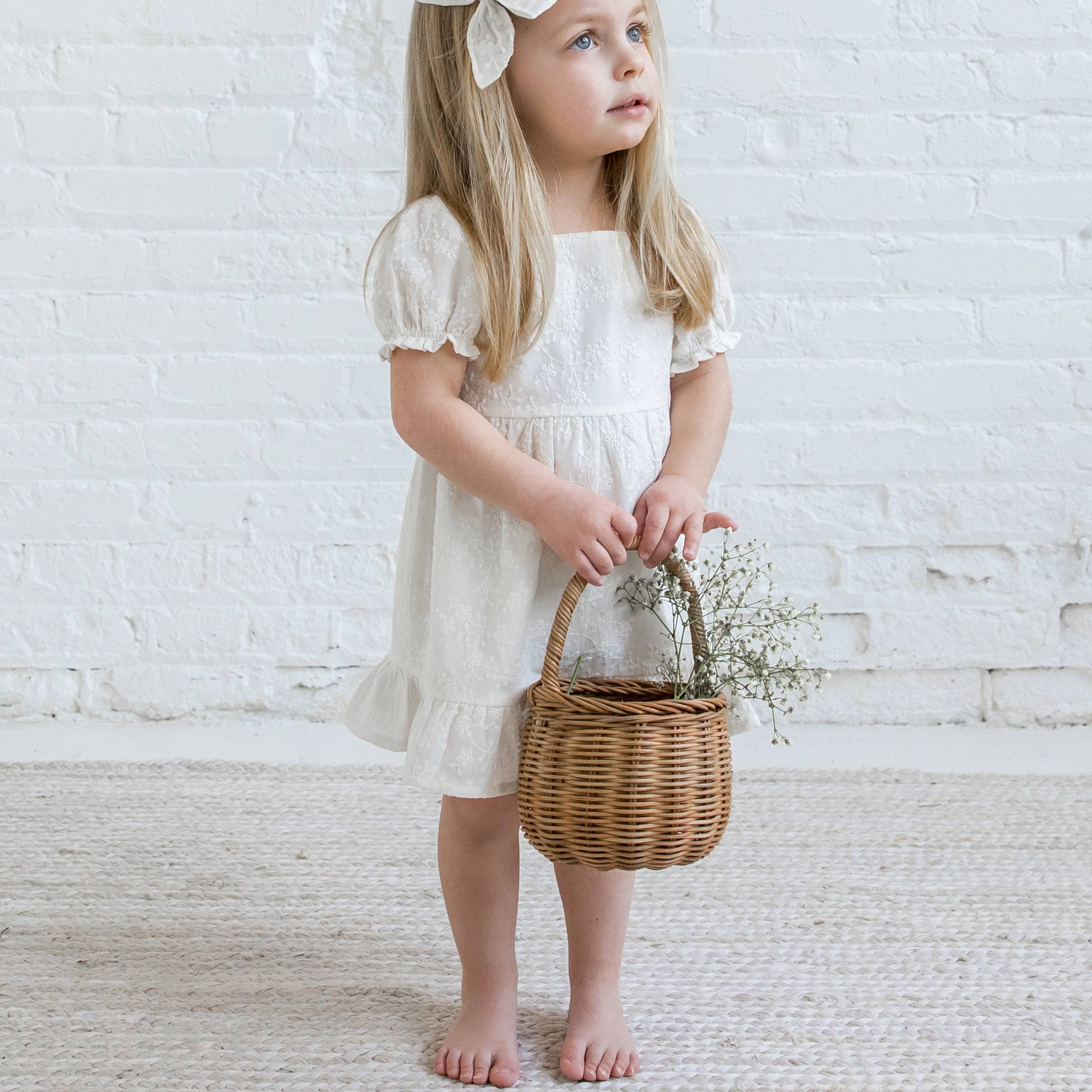 Briar Eyelet Puff Sleeve Dress