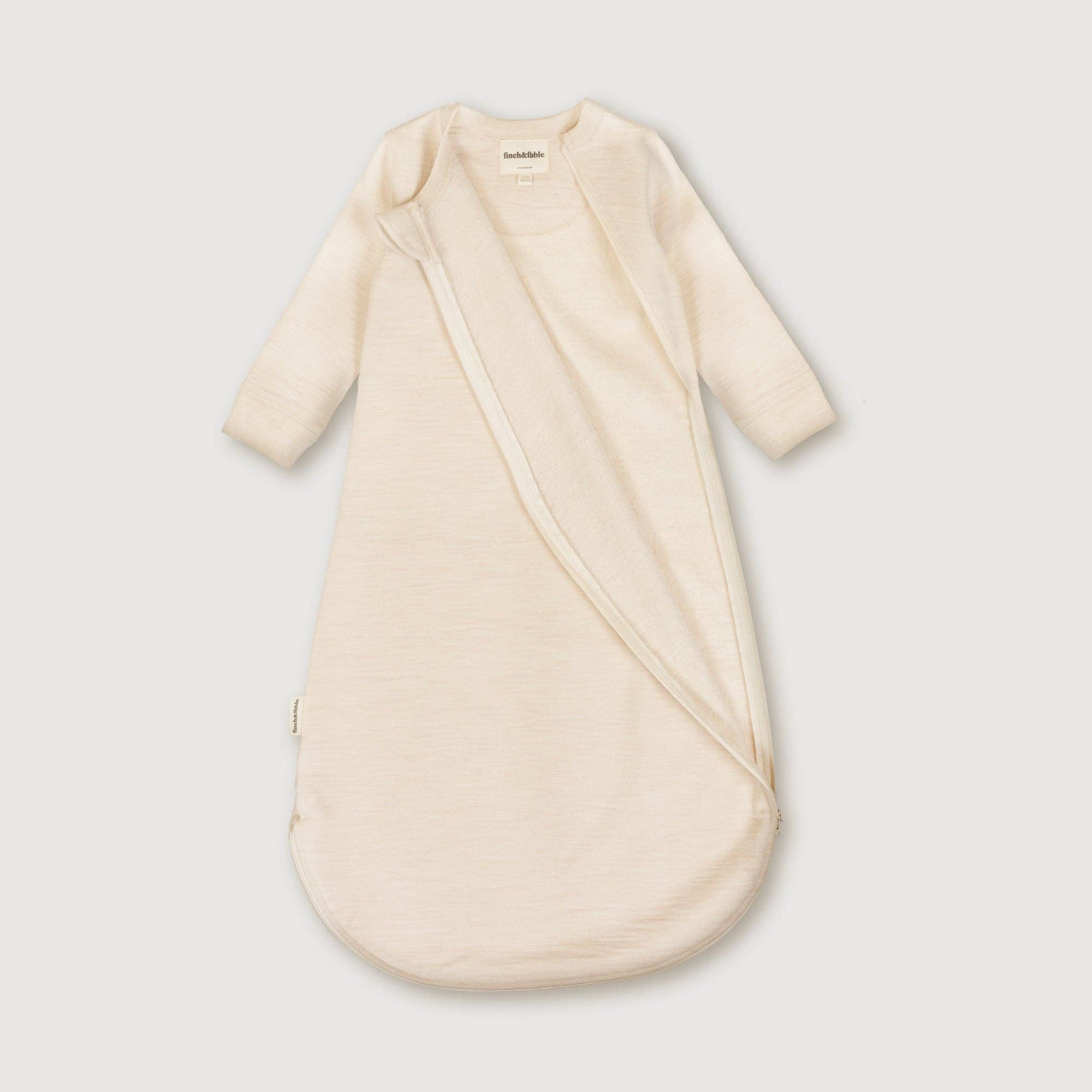 Wool Fleece Sleep Sack - Oat