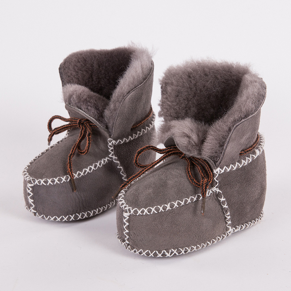 Annie & Charles® Lambskin Baby Shoes