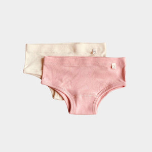 Rose Classic Briefs [2 Pairs] - Organic Cotton