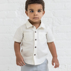 Graham Linen Collared Button Down