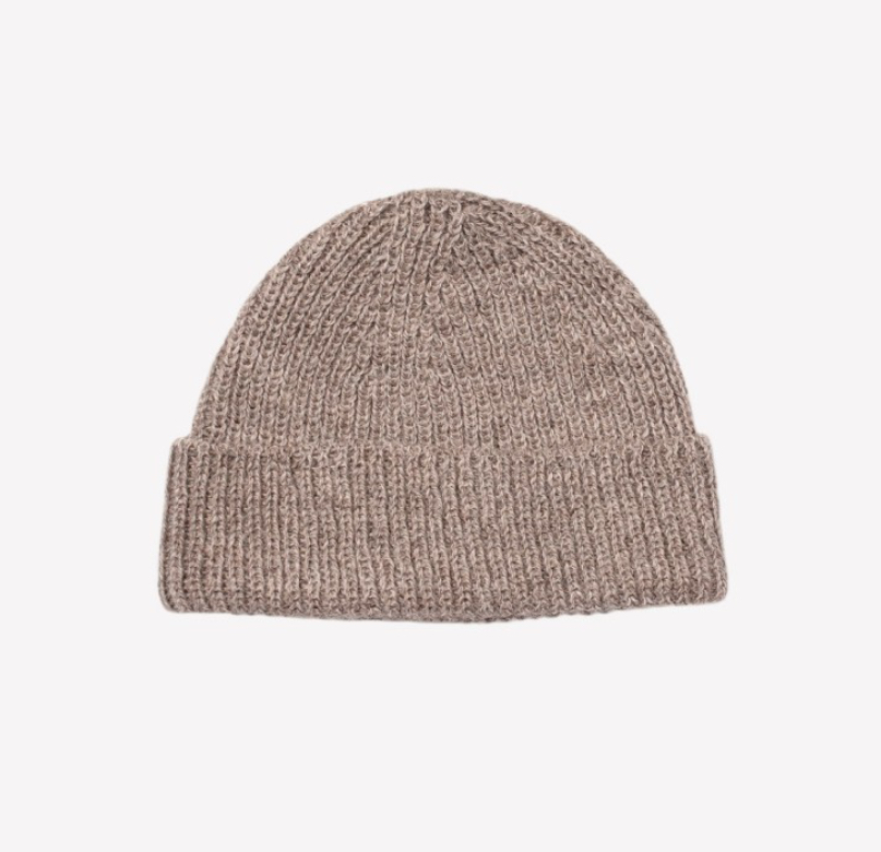 Rib baby beanie