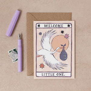 Stork New Baby Card