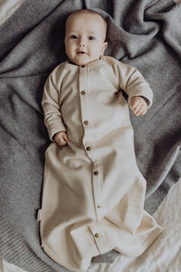 Wool Fleece Sleep Sack - Oat