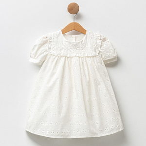 Cotton Embossed Dress