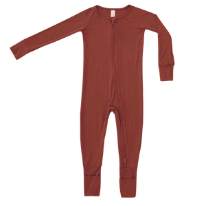 Organic Bamboo Viscose Zipper Romper