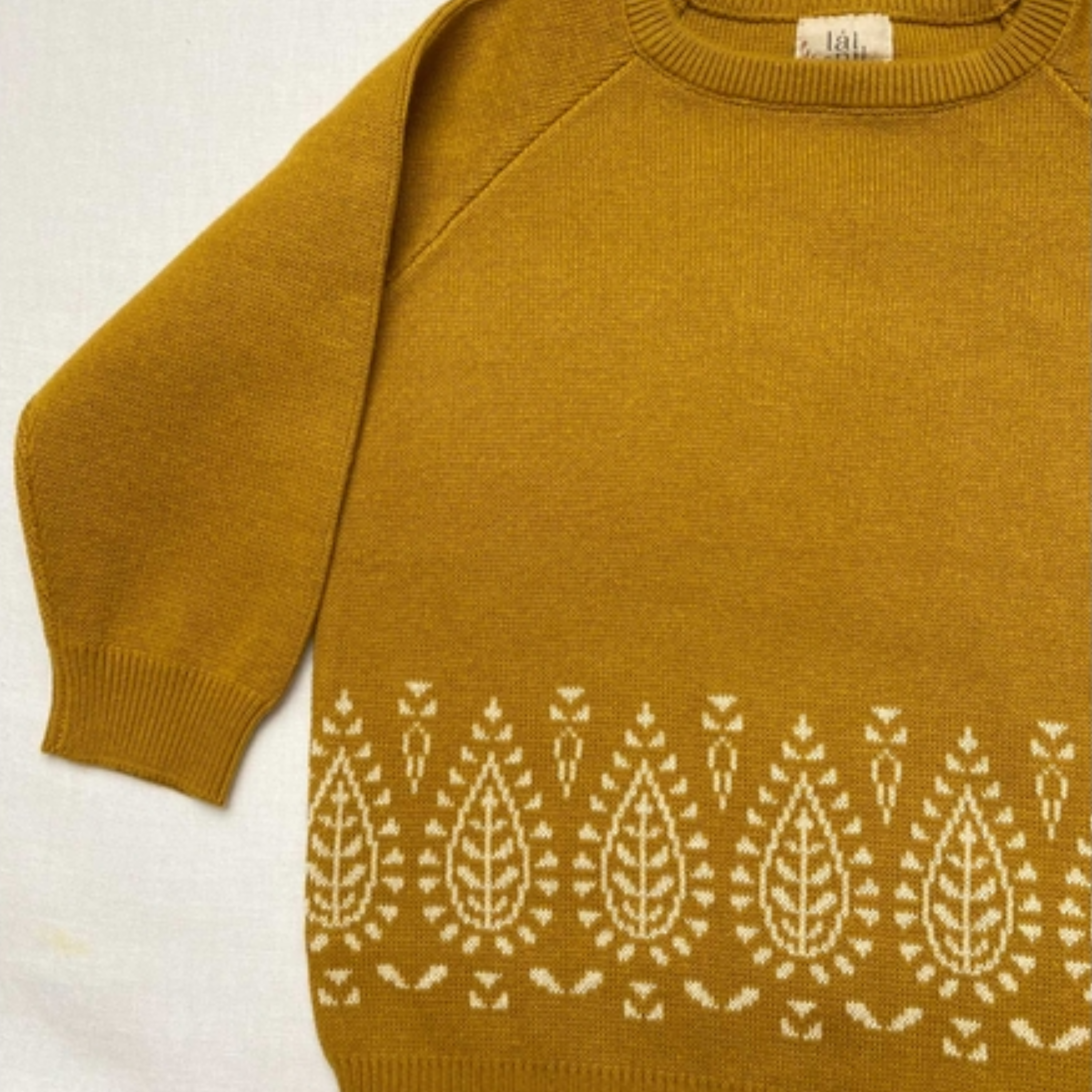 Organic Mustard Sweater