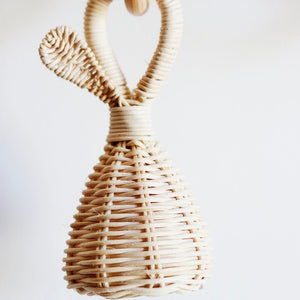 Rattan Rattle - Pear