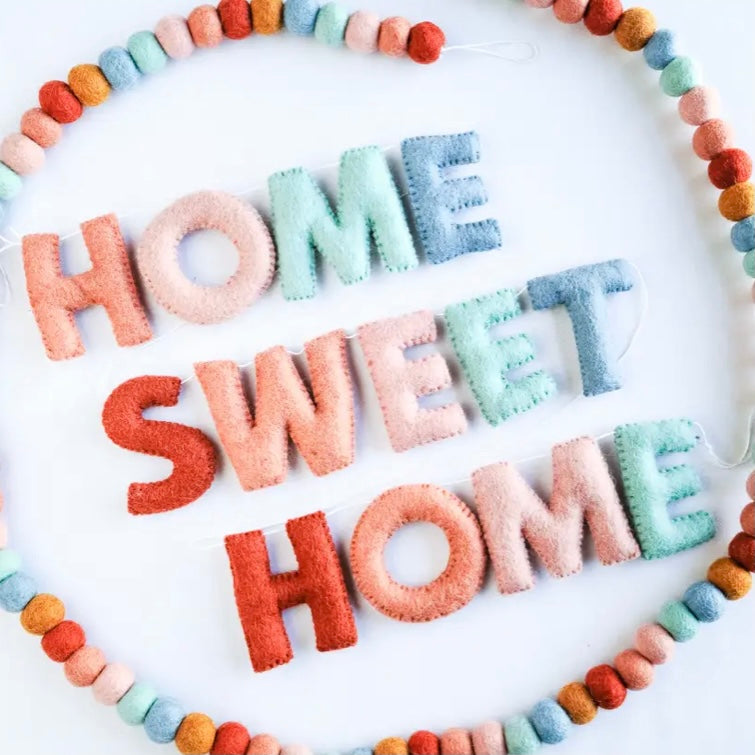 Home Sweet Home Letter Garland